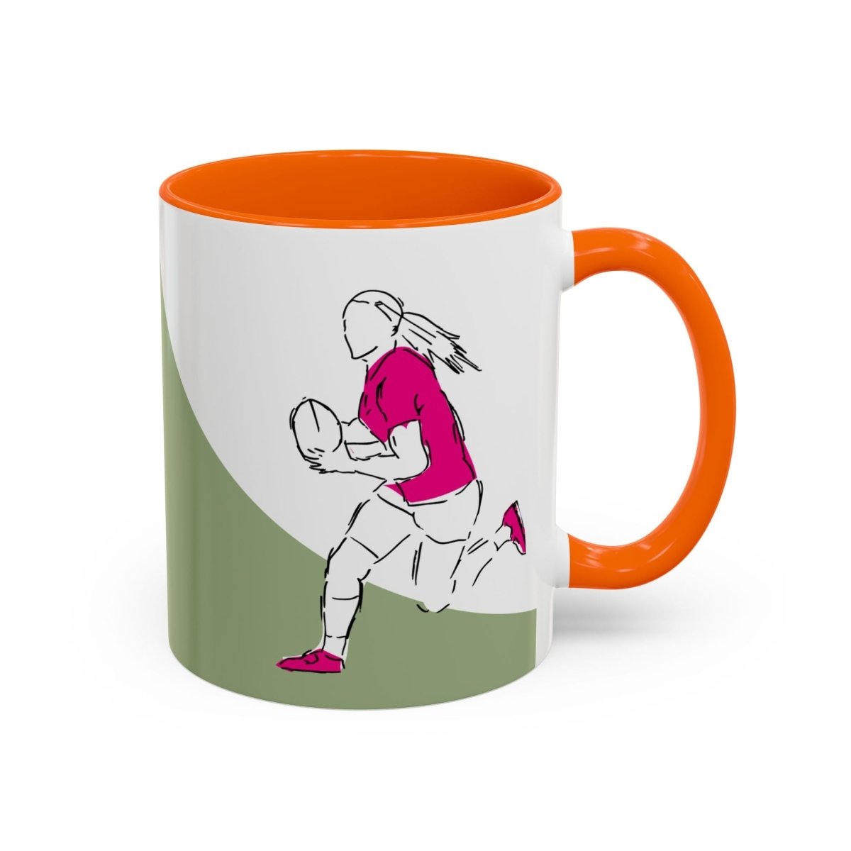 Women's Rugby Coffee Mug – Perfect Gift for Girls Rugby Fans