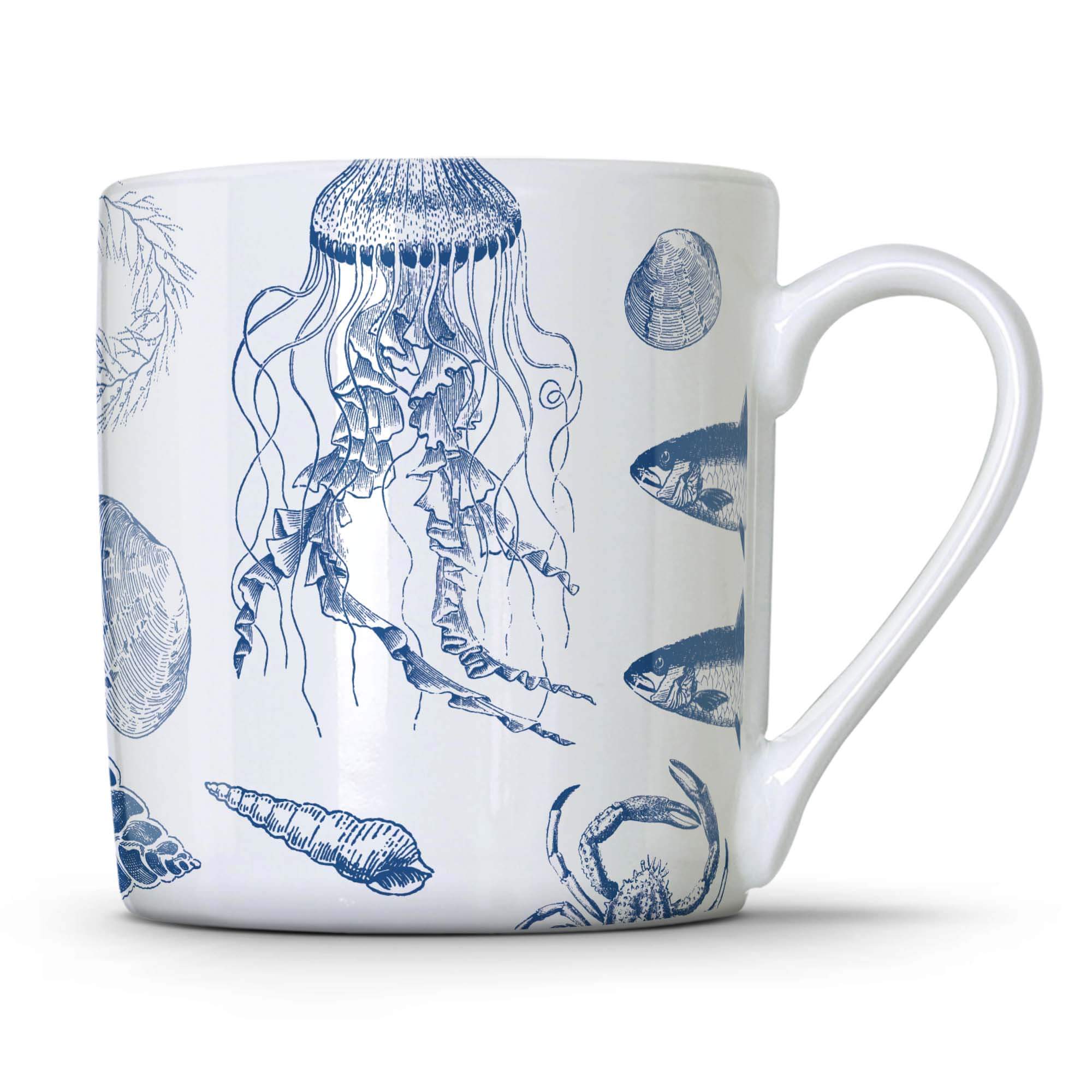 Antiquarian Sealife Mug