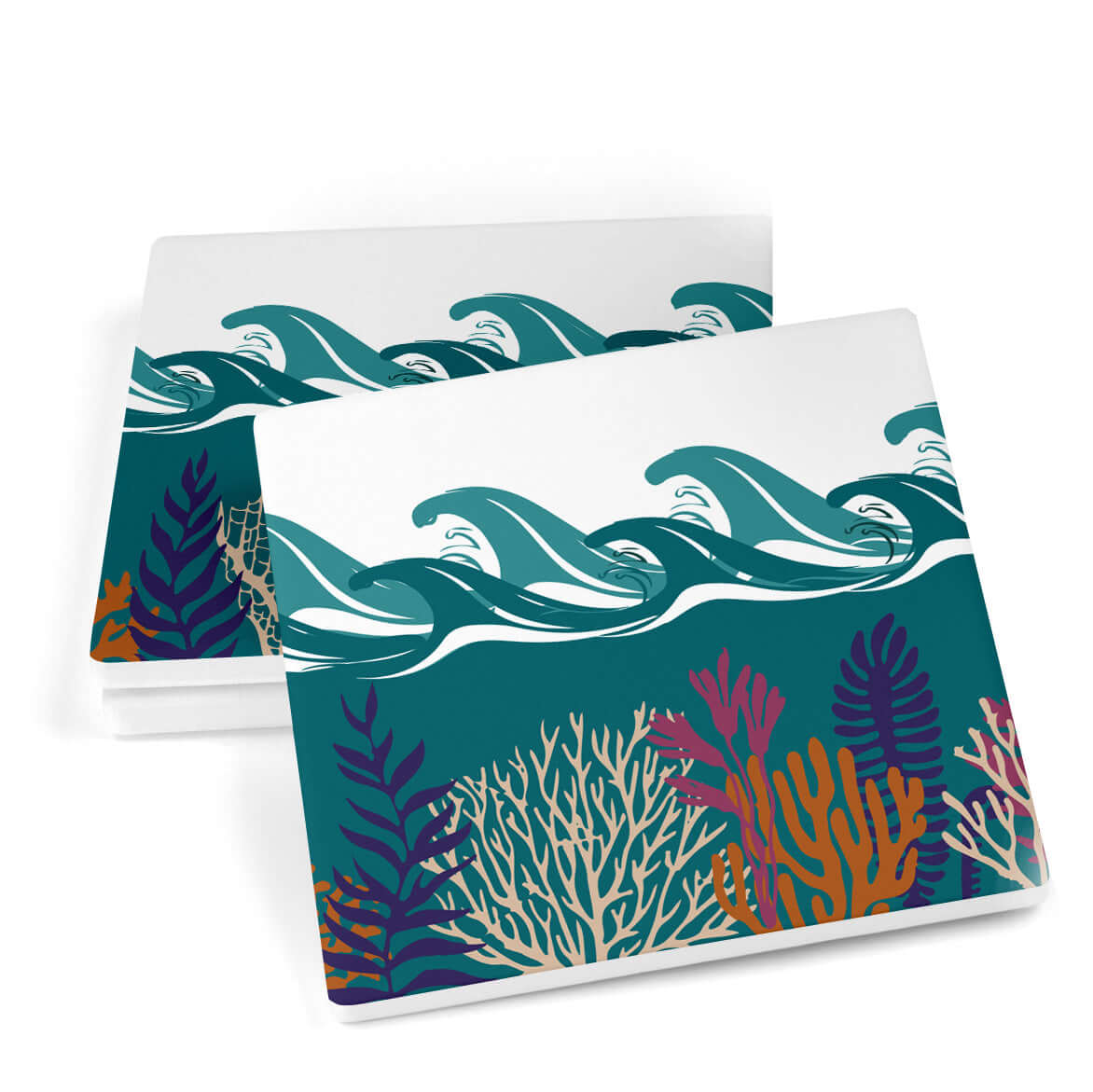 Deep Blue Sea Ceramic Coasters