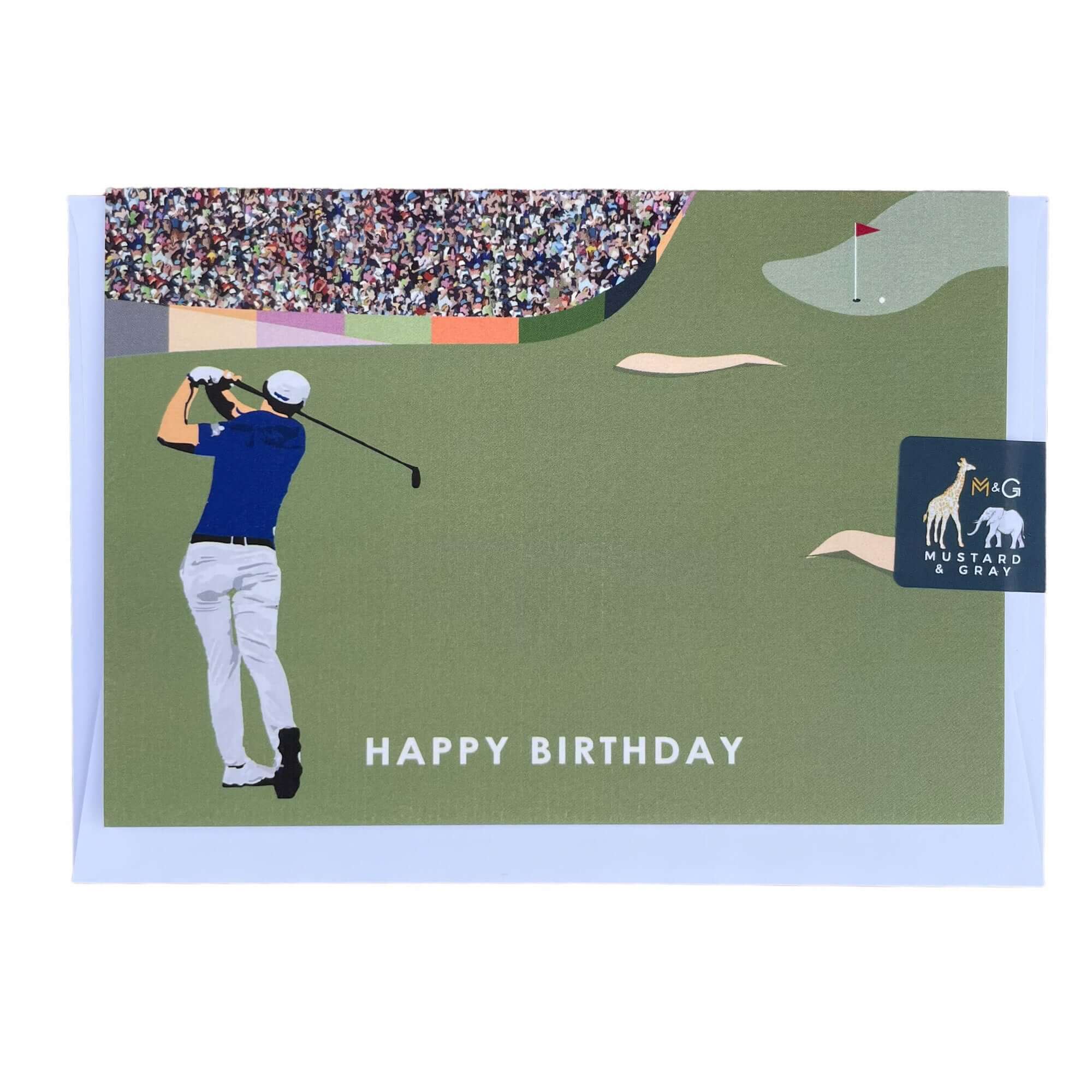 Golf "The Fairway" Birthday Card