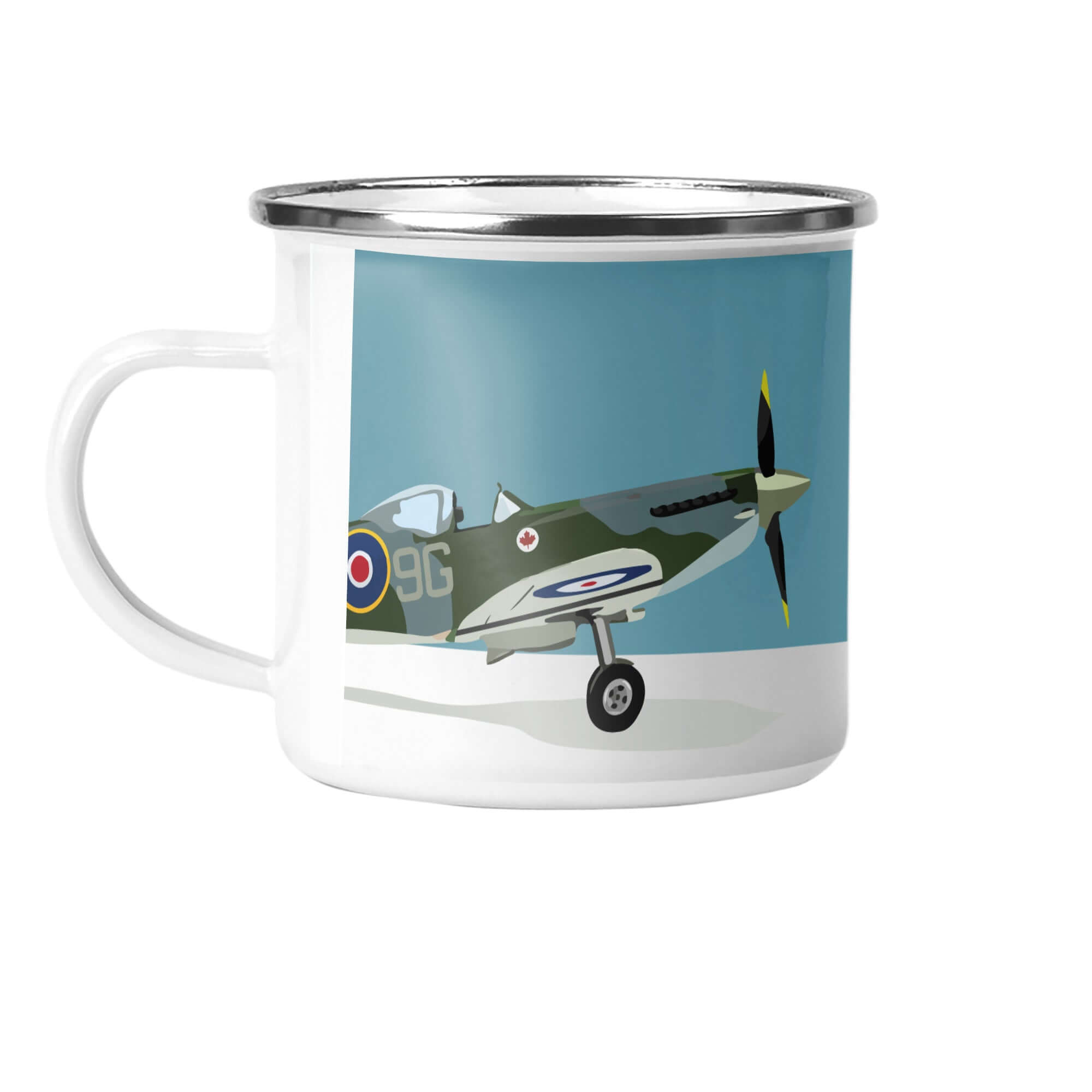 Spitfire Enamel Mug