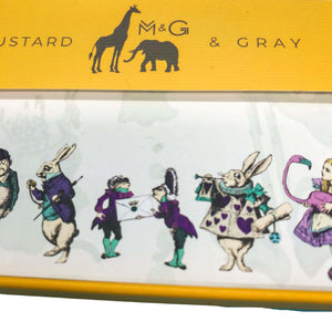 Alice in Wonderland Notecard Set Children's Notecards Mustard and Gray Ltd Shropshire UK