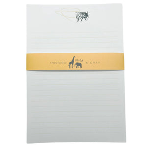 Bee Swirl Lined Writing Paper Compendium