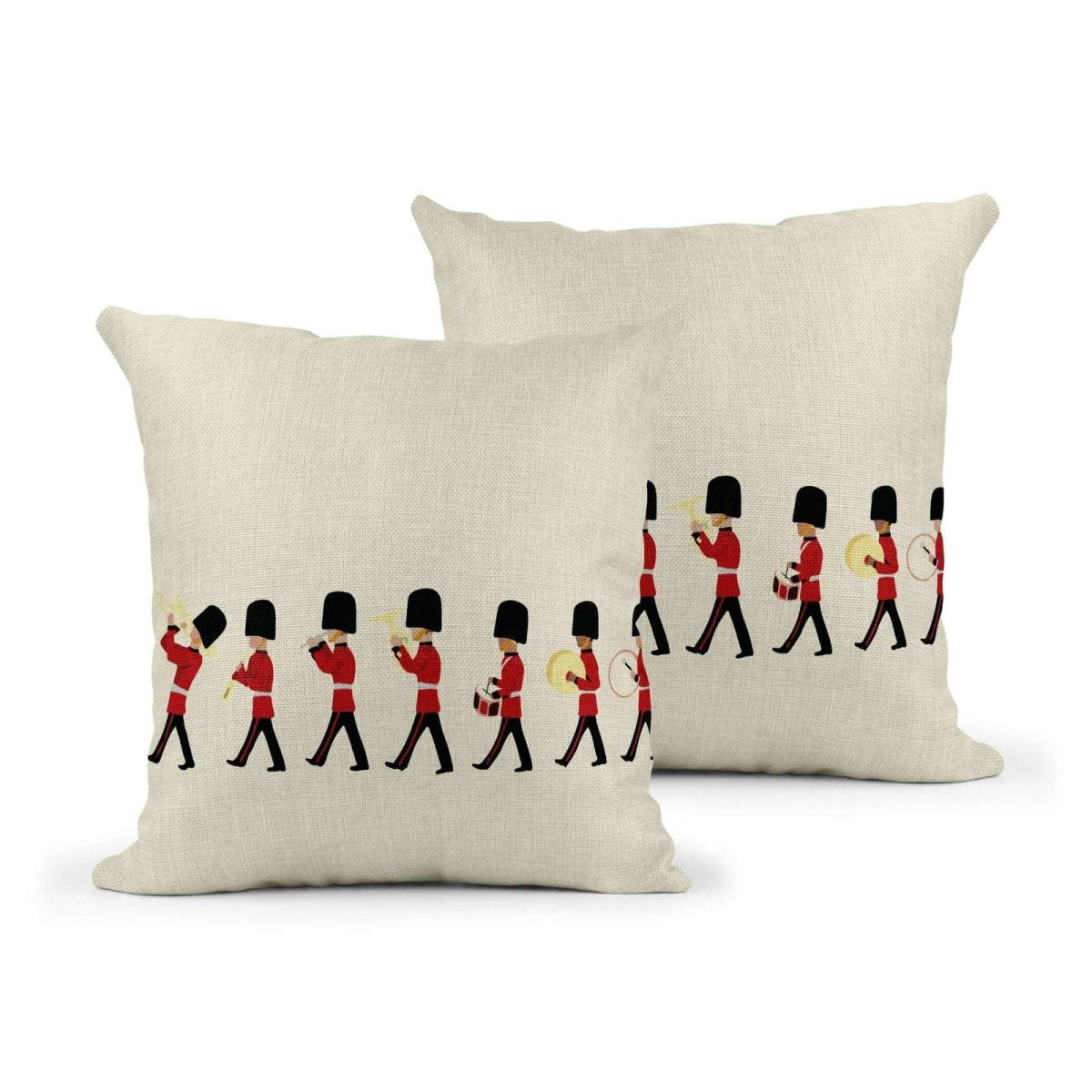 Changing of the Guard Cushion - Mustard and Gray Ltd