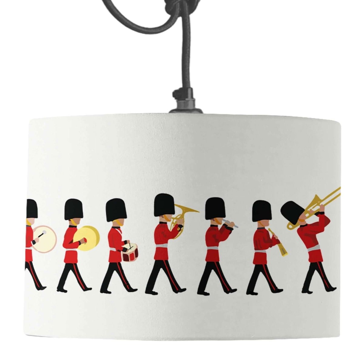 Changing of the Guard Lamp Shade - Mustard and Gray Ltd