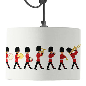Changing of the Guard Lamp Shade lampshade Mustard and Gray Ltd Shropshire UK
