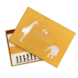 Changing of the Guard Notecard Set Children's Notecards Mustard and Gray Ltd Shropshire UK