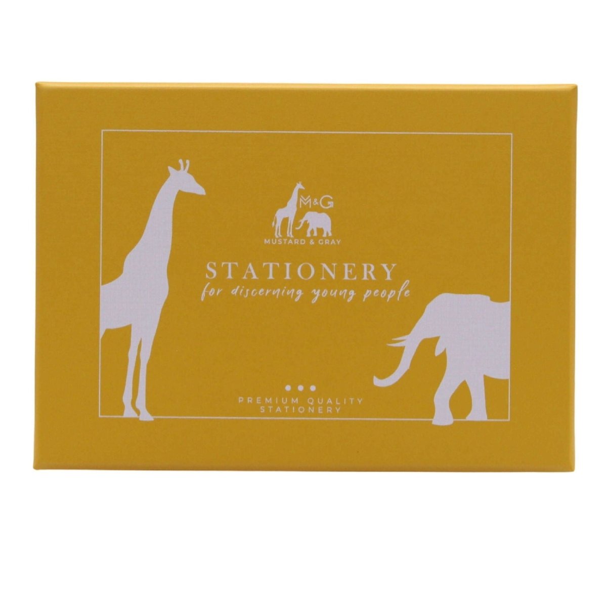 Crocodile Personalised Notecards - Mustard and Gray Ltd
