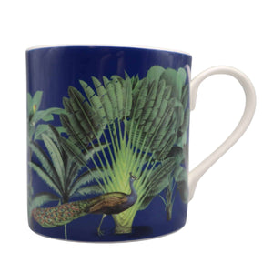 Darwin's Menagerie Navy  Mug Mugs Mustard and Gray Ltd Shropshire UK