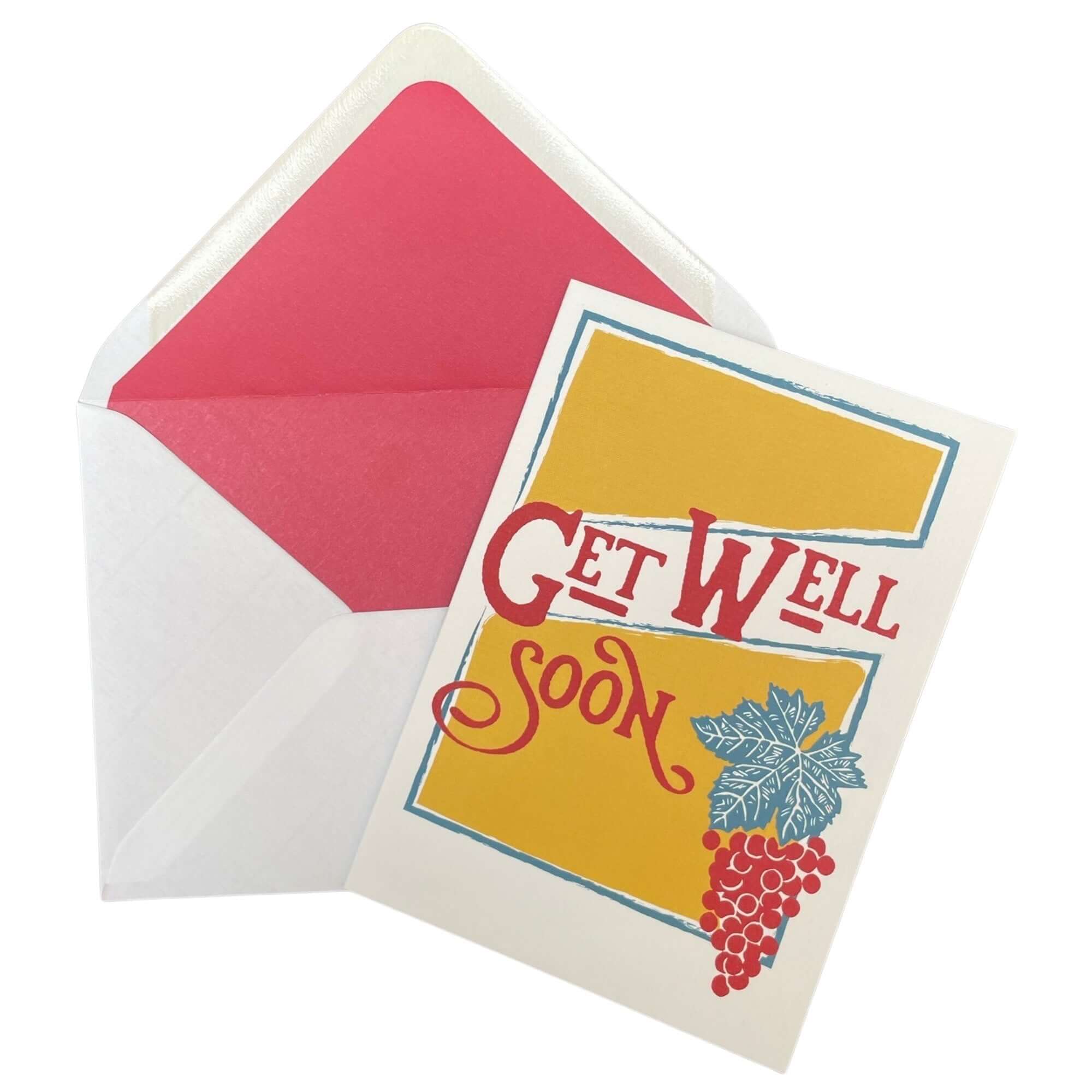 Epoch Get Well Soon Card "Grapes"