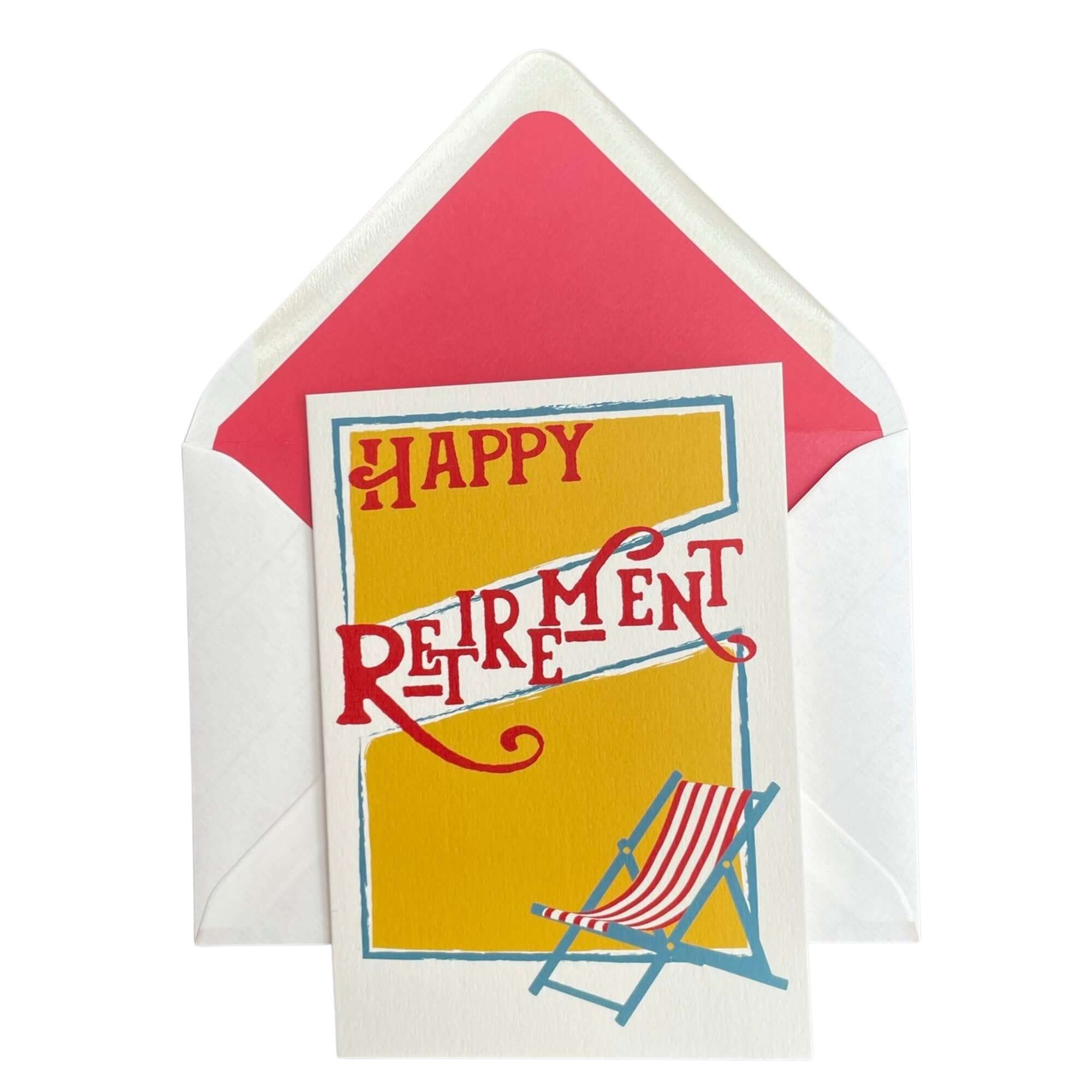 Epoch Happy Retirement Card "The Deck Chair"