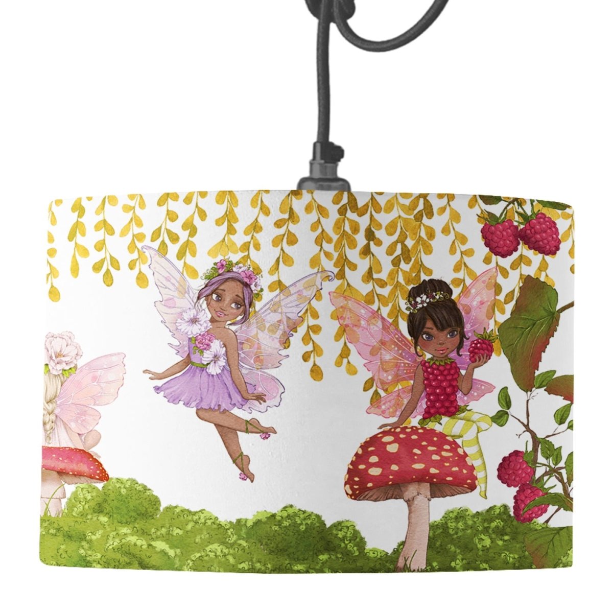 Fairy Lamp Shade - Mustard and Gray Ltd