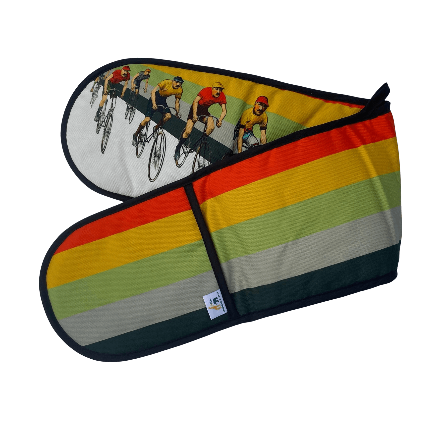 Cameron Vintage Cycling Double Oven Glove