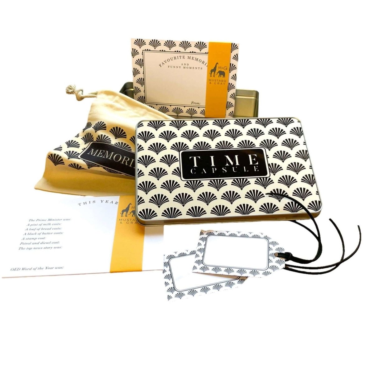 Gatsby Time Capsule - Mustard and Gray Ltd