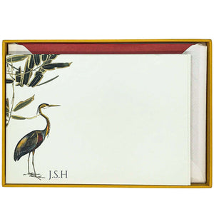 Heron Personalised Notecards