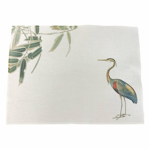 Heron Placemats (Set of Four) Placemats Mustard and Gray Ltd Shropshire UK