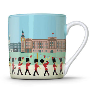 London Seasons Summer  Mug Mugs Mustard and Gray Ltd Shropshire UK