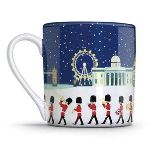 London Seasons Winter  Mug Mugs Mustard and Gray Ltd Shropshire UK