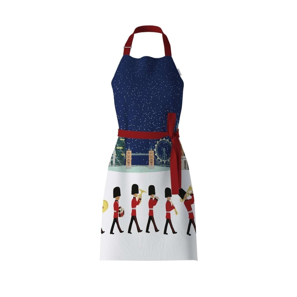 London Season's Winter Apron - Mustard and Gray Ltd