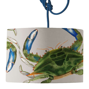 "Pinchy" Crab Lamp Shade - Mustard and Gray Ltd