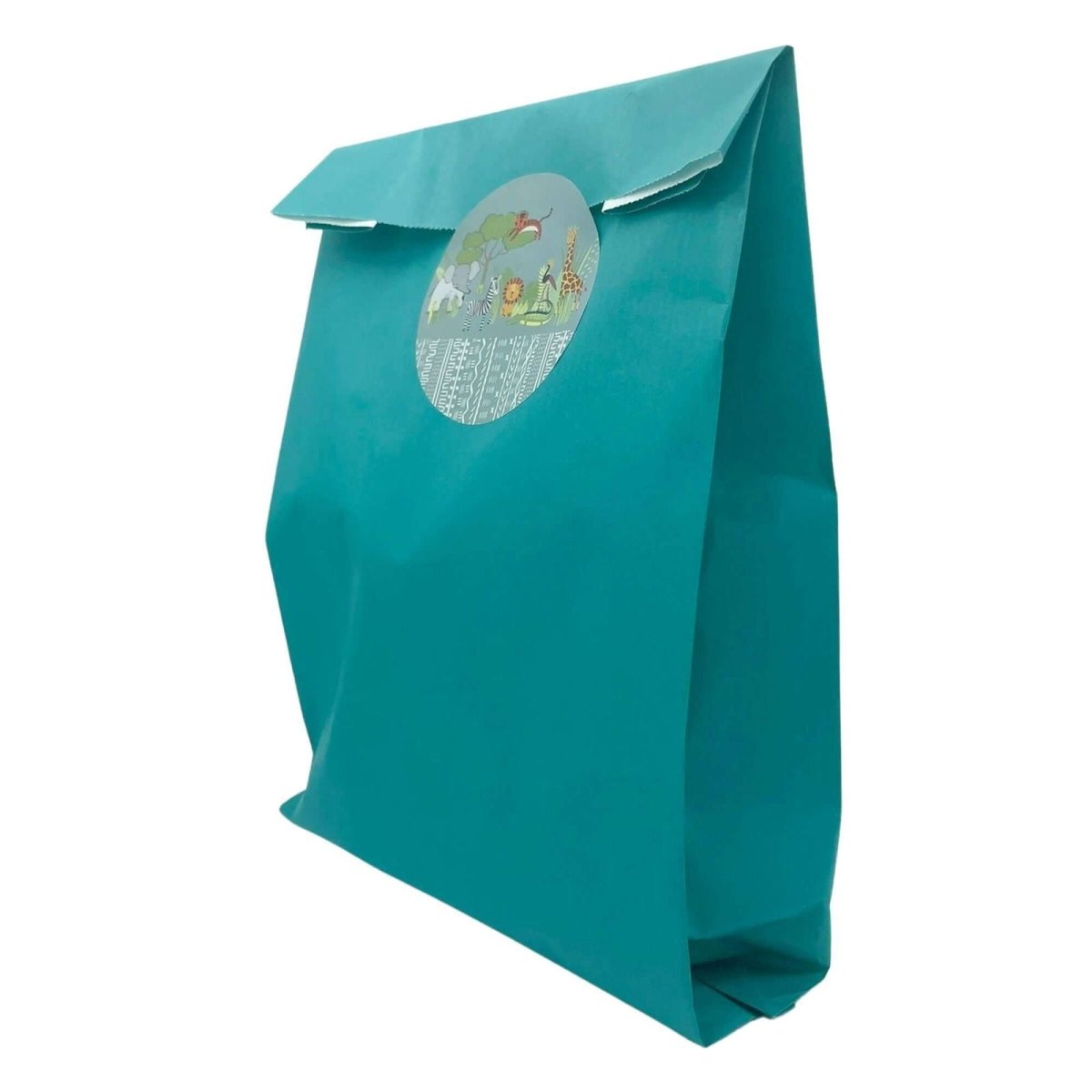 Safari Animals Party Bags - Mustard and Gray Ltd