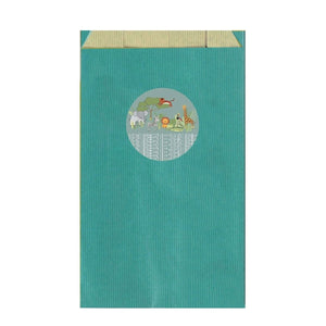Safari Animals Party Bags - Mustard and Gray Ltd