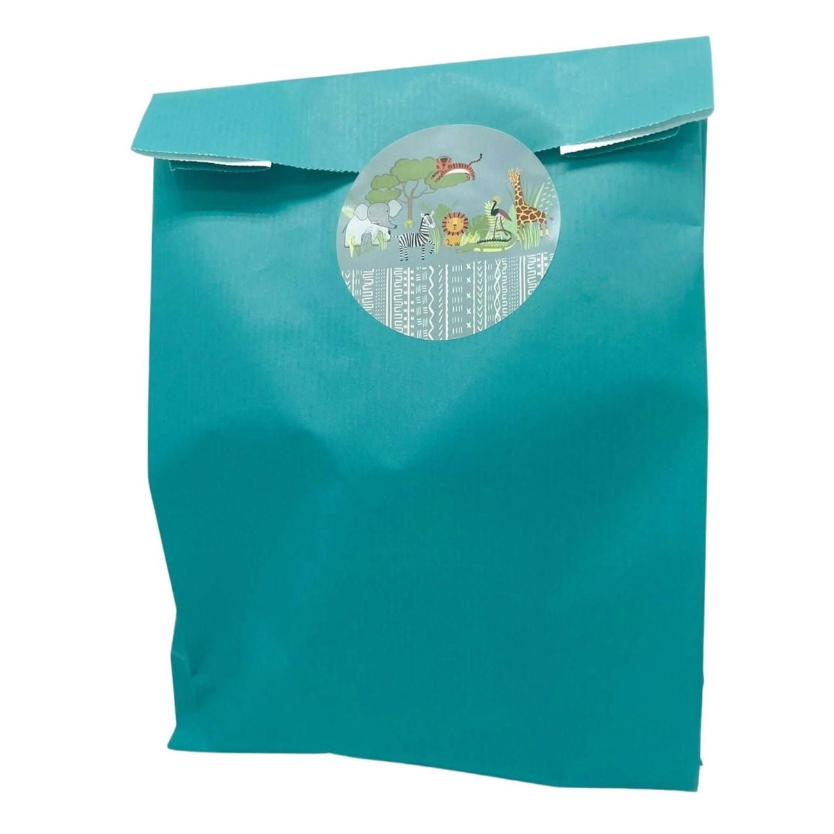 Safari Animals Party Bags - Mustard and Gray Ltd