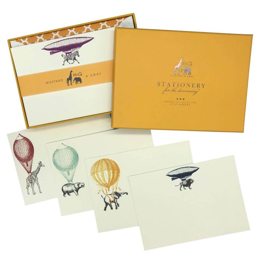 Safari High Life Notecard Set with Lined Envelopes