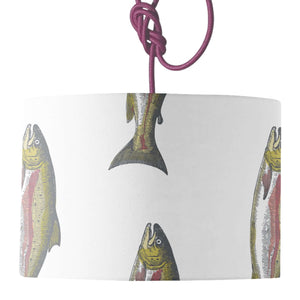 Severn Salmon Lamp Shade lampshade Mustard and Gray Ltd Shropshire UK