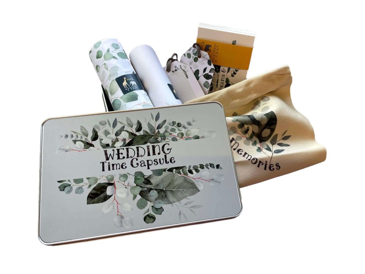 Wedding Time Capsule - Mustard and Gray Ltd