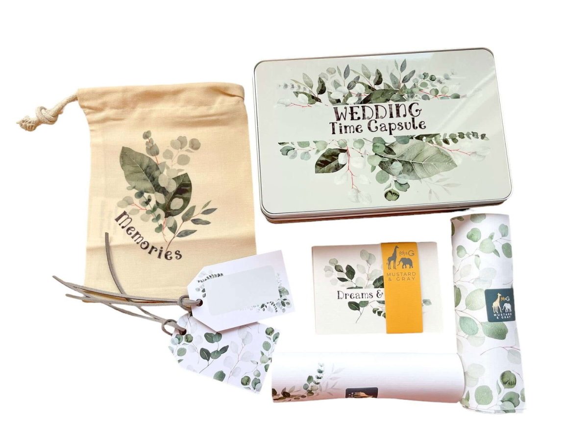 Wedding Time Capsule - Mustard and Gray Ltd