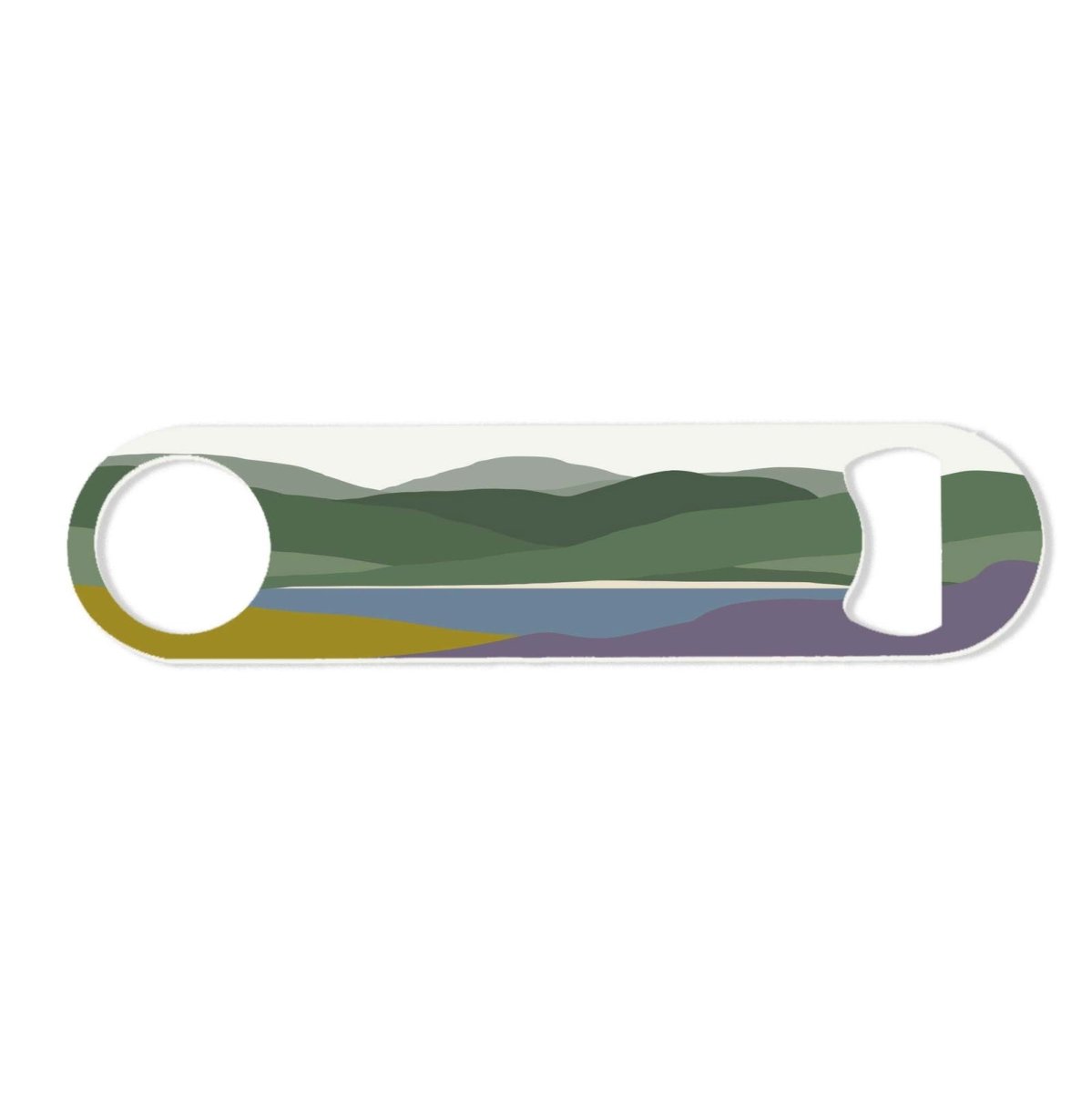 Welsh Hills Heather and Gorse Bottle Opener - Mustard and Gray Ltd